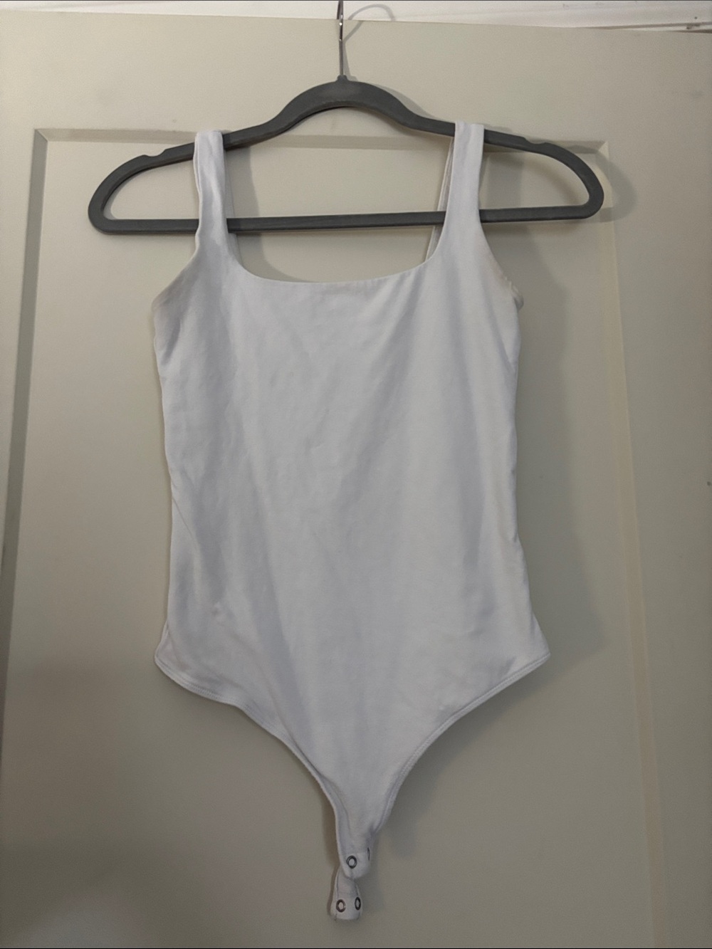 Abercrombie and fitch white tank bodysuit